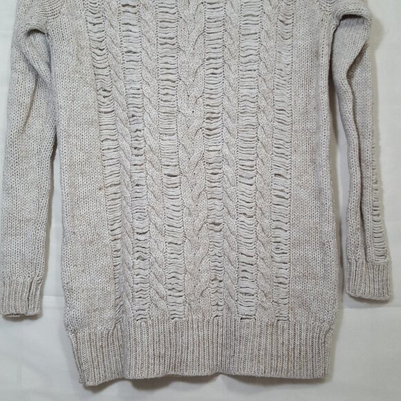 Divided H&M cable knit sweater ivory size S - Picture 6 of 7